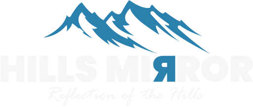 Hills Mirror Logo (Dark theme)